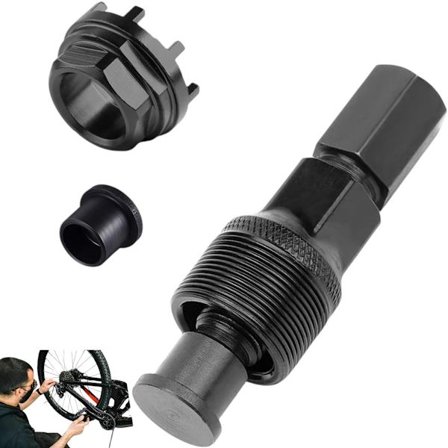 Cykel adskillelsesdele, cykel krankaftrækker, cykel bundbeslag fjernelsesværktøj, sort