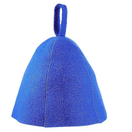 Uld Sauna Hat Modehat til Sauna Vandabsorption Sauna Hat Bærbar Smidig Sauna Hat [DB]