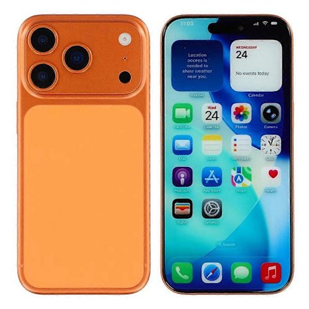 Kompatibel for iPhone 17 Pro Fargeskjerm Dummy Telefon Fotografering Skranke Display Leker (Uten Logo)