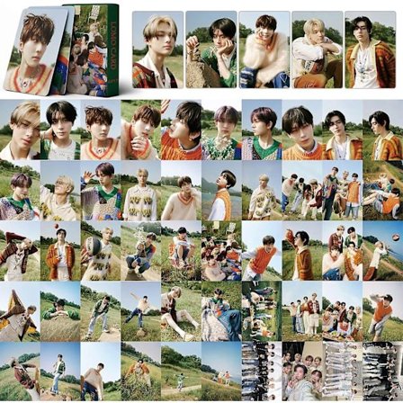 55 kpl KPOP ENHYPEN Lomo-korttia ENHYPEN ORANGE BLOOD -albumin juliste ENHYPEN lahjatavarat Postikortit Onnittelukortit faneille (FMY)