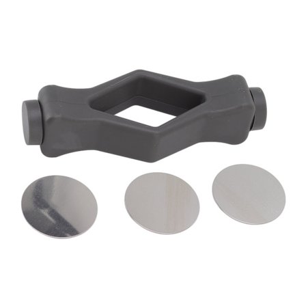 Dörrstopp för frontmatad tvättmaskin, stark magnet, munformad, dörrstopp för tvättmaskin, hem, grå