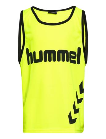 Fundamental Training Bib T-shirts Sports Tops Gul Hummel*Betinget Tilbud