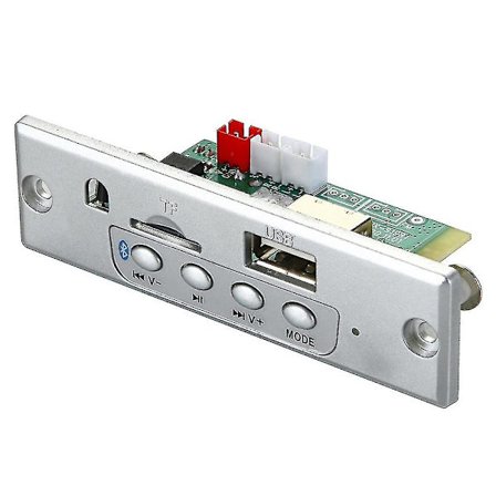 2x25w Forstärkare Mp3-spelare Avkodningskort 6v-12v Bluetooth 5.0 Bil Fm Radiomodul Stöd Tf Usb Au