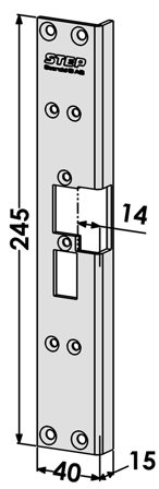 STEP ST6526 Stolpe utbytte fra Connect til Modul-serien Venstre, Alarm & sikkerhet