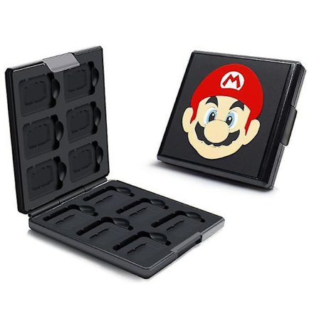 Super Mario Nintendo Switch Oled Game Card Storage Box Ns Cassette Box