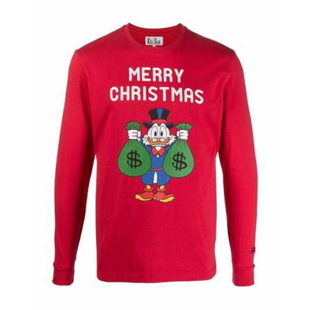 Saint Barth Long Sleeve Tops Rød, Herre