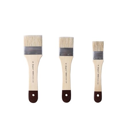 Penselset med svinborst för olja, akryl och akvarellmålning