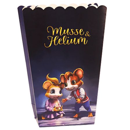 Musse & Helium Popcornbägare 8-pack