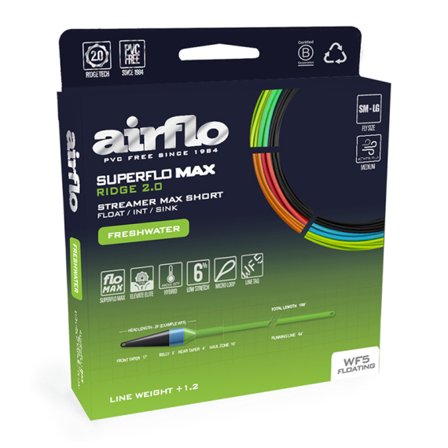 Airflo Superflo Max Ridge 2.0 Streamer Max Short - #7