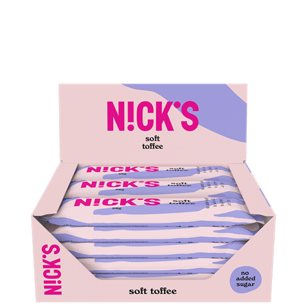 15 x NICKS Chokladbars 28 g Soft Toffee