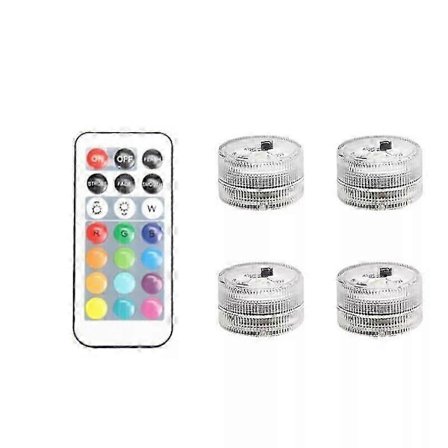 13 farger og 4 moduser LED-lys for Ninja Slushi FS301, FS300 for fester, høytider