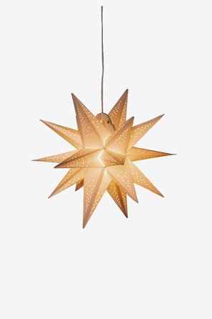 Konstsmide - 3-D paperitähti LED, korkeus 45 cm - Valkoinen - Valotähdet - - Homeroom