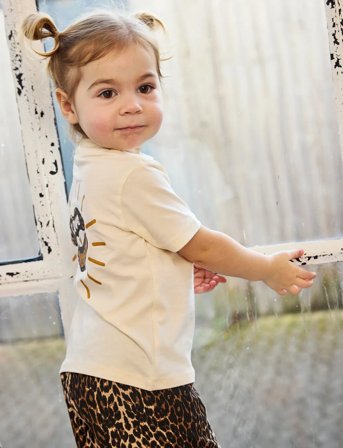 The New Tnstea S_S Tee Exp - Cream - 80