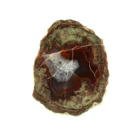 Stenar och mineraler. Litofys. 147,0 cent. Esterel-massivet, Var, Frankrike.