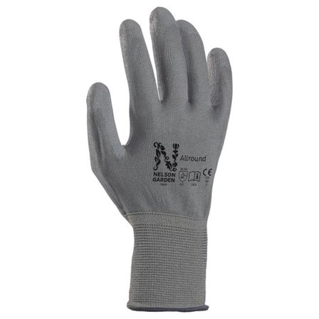Nelson Garden Allround Hanske grå, 6 par 8, Klær