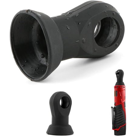 49-16-2457 Suojus M12 johdottomalle 3/8" 1/4" räikkävääntimelle Milwaukee 2456-20 2457-20 -avaimelle, musta kokoonpano