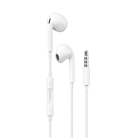 Dudao In-Ear Hörlurar med 3.5 mm Minijack Kontakt - Vit