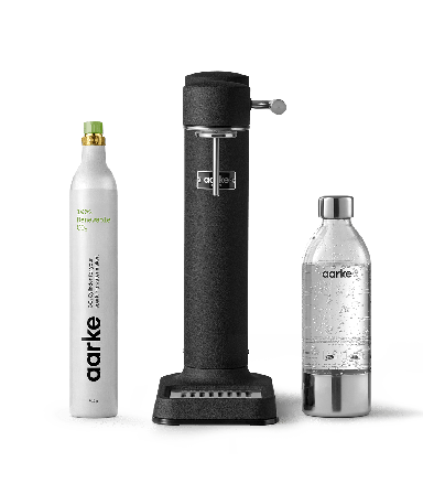 Aarke Carbonator 3 Starter Kit Mat Zwart - Sodamaker