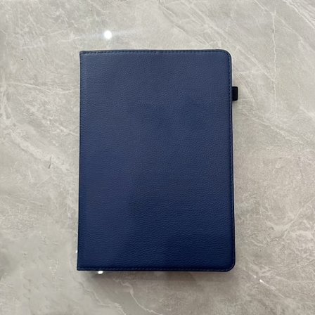 Universellt fodral för surfplattor med litchimönster, 360° rotation, kompatibelt med 10-tums, 9,7-tums och 10,1-tums enheter, lämpligt för Samsung, 