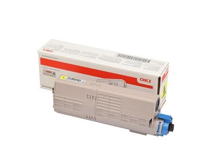 OKI Toner 46490401 Gul - Lyreco - Toner och bläck - Tonerkassetter - Toner OKI