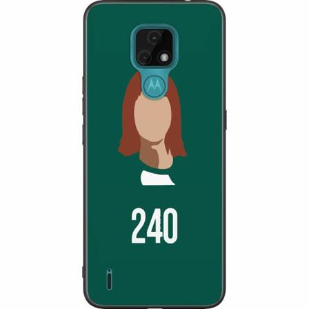 Motorola Moto E7 Svart Skal Squid Game