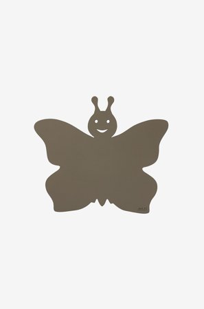 MiLLE W NORDISK DESIGN - Bordsunderlägg barn fjäril - Grå - Barnserviser & tillbehör - Från Homeroom