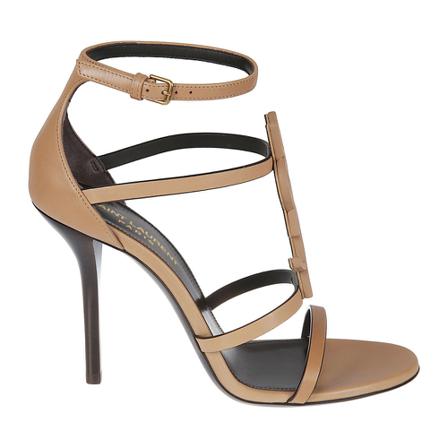 Saint Laurent - Sandaler - Brun - Dam - Storlek: 40 Eu, Dam, Storlek: 40 EU