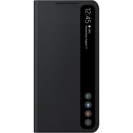 Bargain corner Samsung Clear View Cover for Samsung Galaxy S21 FE - Black