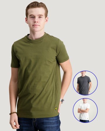 Lyle & Scott Loungewear 3 Pack T-shirts Weiß Schals Jungen - Kids Brand Store