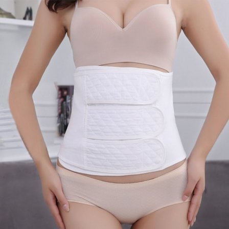 Modelleringsbelte Postpartum Bandasje WHITE M M