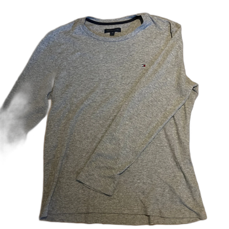 Grå långärmad tröja Tommy Hilfiger