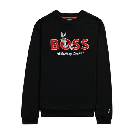 Hugo Boss - Tröjor - Svart - Herr - Storlek: S, Herr, Storlek: S