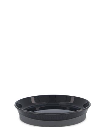 Twistshake Plate 6+M Black Home Meal Time Plates & Bowls Plates Musta Twistshake