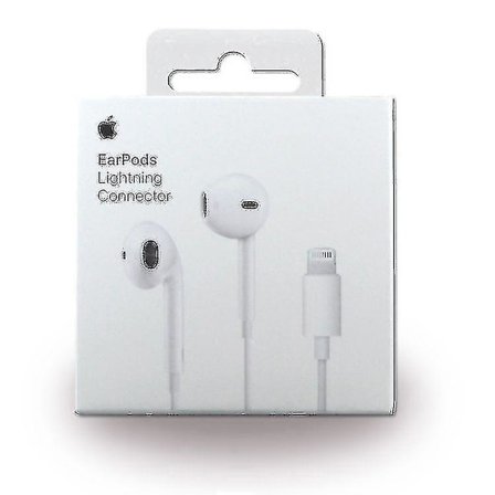 Apple Mmtn2zm/a Lightning EarPods Stereo Hodetelefoner iPhone 12 11/ Pro/ X Xs Xr /8/7 iPad