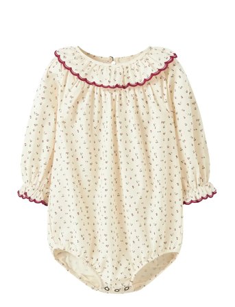 Lil'Atelier Nbfrasia Ls Loose Body Shirt Lil - Cream - 74