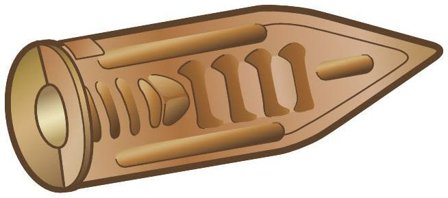 ESSVE 645038 Gipsankare 3,5 mm (utan skruv), Infästning