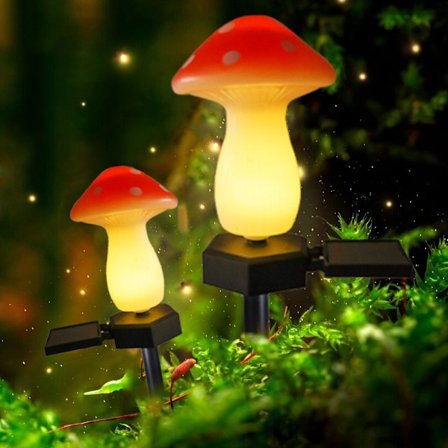 LED-imitation harts av harts i trädgård, gräsmatta, dekoration, insticksljus