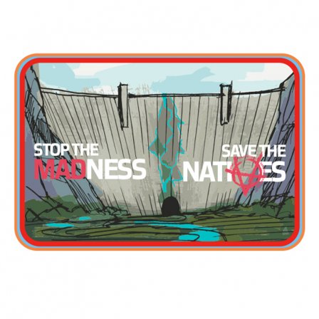 Vision Natives Sticker 120mm
