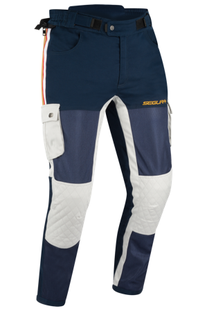 Motorradhose Segura Mojo Marineblau/Grau L
