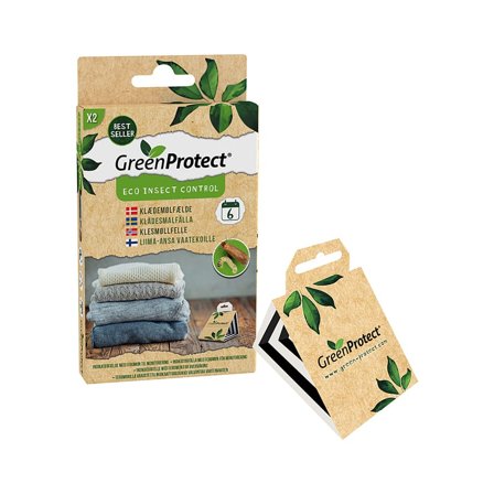 GreenProtect Klædemølfælde 2 stk, Tøj & Bolig, Skadedyrsbekæmpelse, Møl