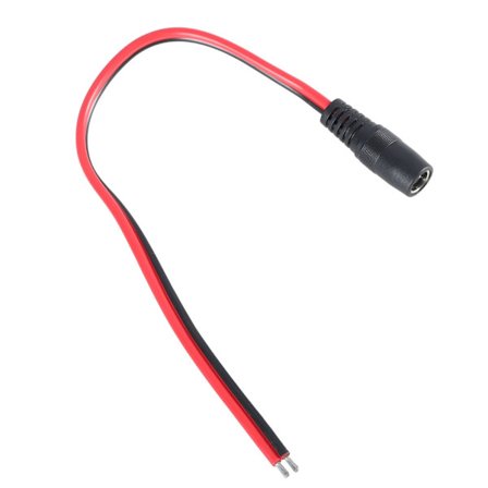 8mm strømkabler DC7909 hann/hunn-plugg til åpen ledning