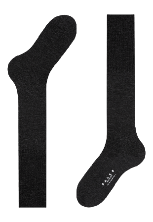 Falke Airport Knee-high Socks Strumpor Herr Grå 45-46