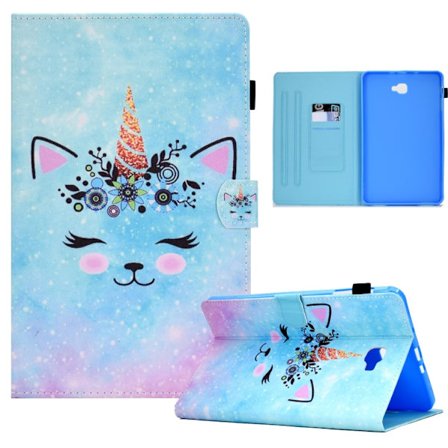 Samsung Galaxy Tab A 10.1 (2016) T580 Läderfodral med Penna