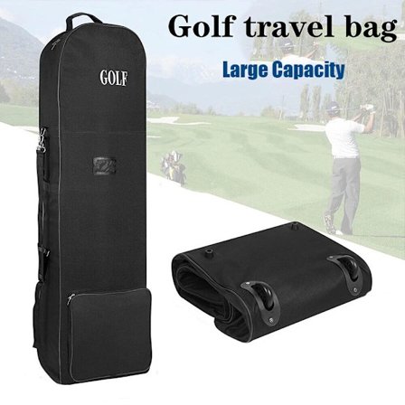 Hållbar vadderad golfväska Holiday Travel Cover Case