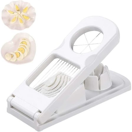 Æggedeler Manuel Æggedeler, 2 I 1 Æggedeler Skærer Svampe Kartofler, Jordbær, Kiwi, Banan