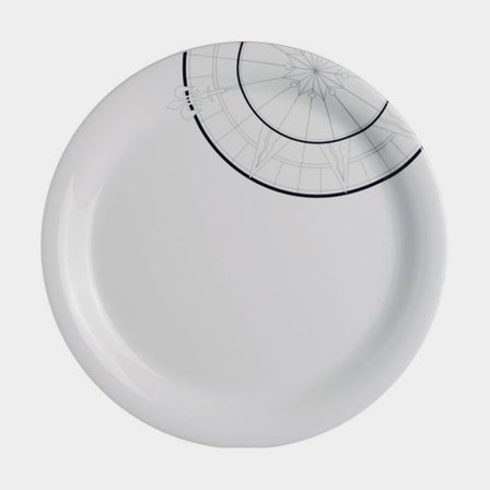 Mattallrik ø26cm Polaris - 6st