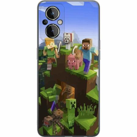 Oneplus Nord N20 5g Mjukt Skal - Minecraft