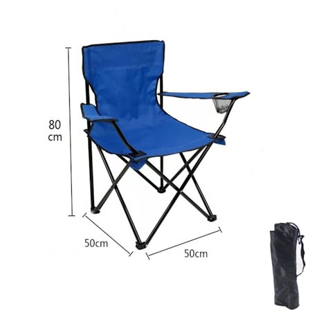 Sammenklappelige Campingstole Outdoor Stol BLÅ