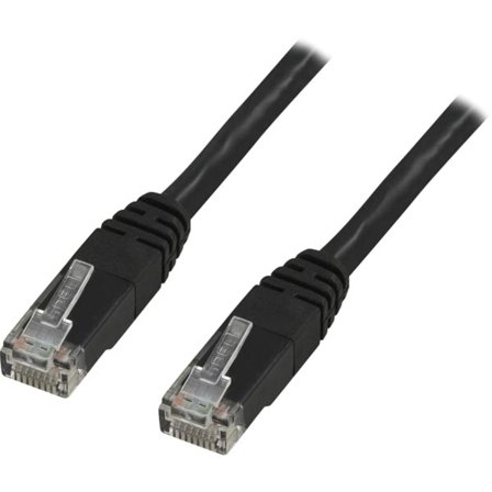 Deltaco Koblingskabel - RJ-45 (hann) til RJ-45 (hann) - 1.5 m - UTP - CAT 6 - svart