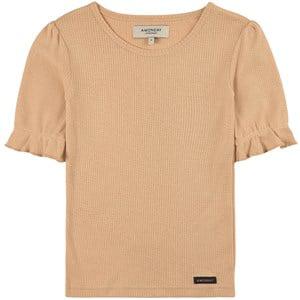 A Monday in Copenhagen Apricot Illusion Ibi T-Shirt 14 Years - Tops - 14 years - Beige - Mädchen